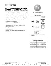 MC100EPT26-D datasheet pdf ON Semiconductor