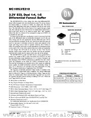 MC100LVE210-D datasheet pdf ON Semiconductor