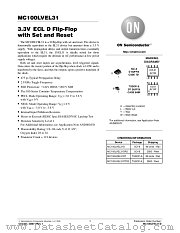 MC100LVEL31-D datasheet pdf ON Semiconductor