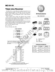 MC10116-D datasheet pdf ON Semiconductor