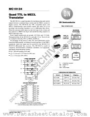 MC10124-D datasheet pdf ON Semiconductor