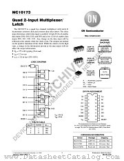 MC10173-D datasheet pdf ON Semiconductor