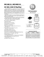 MC10E131-D datasheet pdf ON Semiconductor