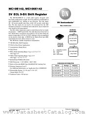 MC10E142-D datasheet pdf ON Semiconductor