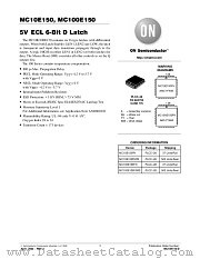 MC10E150-D datasheet pdf ON Semiconductor