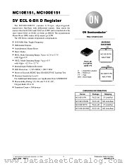 MC10E151-D datasheet pdf ON Semiconductor