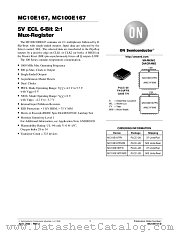 MC10E167-D datasheet pdf ON Semiconductor