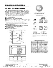 MC10EL58-D datasheet pdf ON Semiconductor