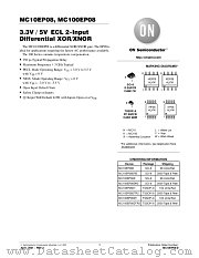 MC10EP08-D datasheet pdf ON Semiconductor