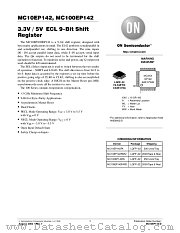 MC10EP142-D datasheet pdf ON Semiconductor