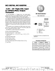 MC10EP90-D datasheet pdf ON Semiconductor