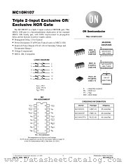 MC10H107-D datasheet pdf ON Semiconductor