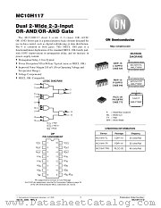 MC10H117-D datasheet pdf ON Semiconductor