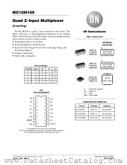 MC10H159-D datasheet pdf ON Semiconductor