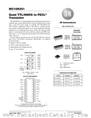 MC10H351-D datasheet pdf ON Semiconductor