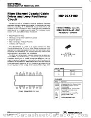 MC10SX1189-D datasheet pdf ON Semiconductor