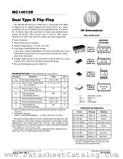 MC14013B-D datasheet pdf ON Semiconductor