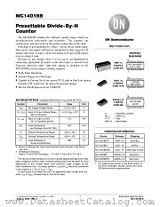 MC14018B-D datasheet pdf ON Semiconductor