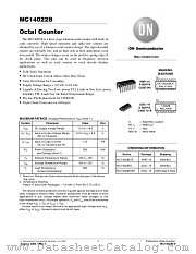 MC14022B-D datasheet pdf ON Semiconductor