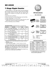 MC14024B-D datasheet pdf ON Semiconductor
