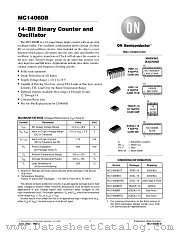 MC14060B-D datasheet pdf ON Semiconductor