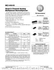 MC14551B-D datasheet pdf ON Semiconductor