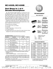 MC14555B-D datasheet pdf ON Semiconductor