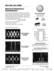 MC1496-D datasheet pdf ON Semiconductor