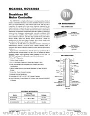 MC33033-D datasheet pdf ON Semiconductor