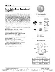 MC33077-D datasheet pdf ON Semiconductor