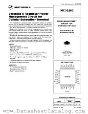 MC33283-D datasheet pdf ON Semiconductor