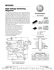 MC33362-D datasheet pdf ON Semiconductor