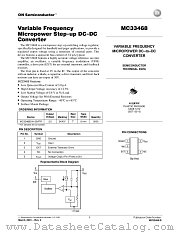 MC33468-D datasheet pdf ON Semiconductor