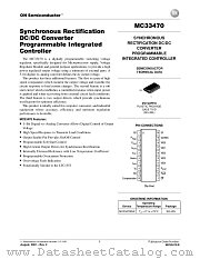 MC33470-D datasheet pdf ON Semiconductor