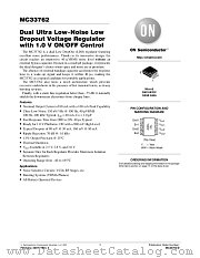 MC33762-D datasheet pdf ON Semiconductor