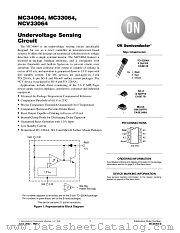 MC34064-D datasheet pdf ON Semiconductor