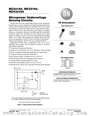 MC34164-D datasheet pdf ON Semiconductor