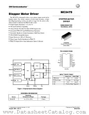 MC3479-D datasheet pdf ON Semiconductor