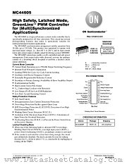 MC44605-D datasheet pdf ON Semiconductor
