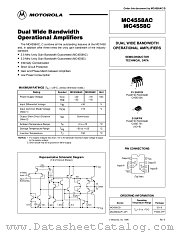 MC4558-D datasheet pdf ON Semiconductor