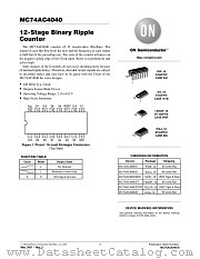 MC74AC4040-D datasheet pdf ON Semiconductor