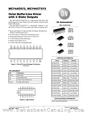 MC74AC573-D datasheet pdf ON Semiconductor
