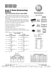 MC74HC125A-D datasheet pdf ON Semiconductor