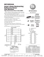 MC74HC244A-D datasheet pdf ON Semiconductor