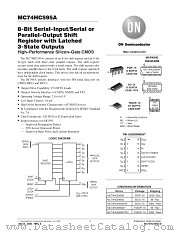 MC74HC595A-D datasheet pdf ON Semiconductor