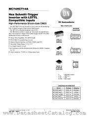 MC74HCT14A-D datasheet pdf ON Semiconductor