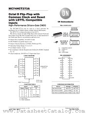 MC74HCT273A-D datasheet pdf ON Semiconductor