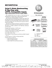 MC74HCT374A-D datasheet pdf ON Semiconductor