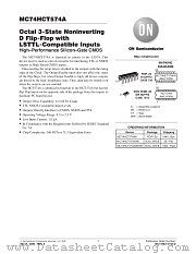 MC74HCT574A-D datasheet pdf ON Semiconductor