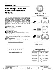 MC74LCX07-D datasheet pdf ON Semiconductor